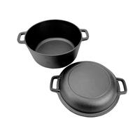 All'Grill Schmortopf En Fonte Gusse Ø 26 cm Avec Couvercle