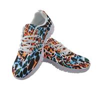 Allhaitong Chaussures de course pour femme - Légères - Antidérapantes - En maille respirante, Bloc de couleur., 36 EU