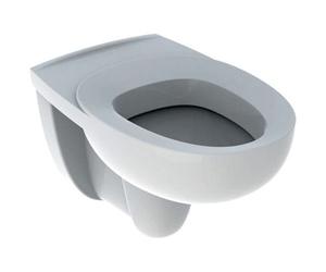 Allia-Cuvette indépendante suspendue COLLECTIVITES assise ergonomique sans trou d abattant blanc 00391500000