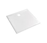 Allia Receveur Prima céramique 80x80 ultra-plat à poser à encastrer avec traitement antigliss émaillé 4 côtés traitement antiglis...