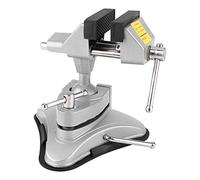 ALLIAGE ALLIMUM ALLIAGE 360 ° RAPLAGE PRINCE VISE | Largeur de mâchoire de 70 mm pour le travail du bois/soudage/métallurgie | GRIP - Le joint en caoutchouc améliorant le