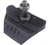 Alliage aluminium résistant, insert caoutchouc souple, empêche glissement pneu, pour motocross pour enduro