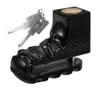 Alliage, Antivol de Frein à Disque pour Vélo et Moto Noir | Blocage Compact, Mise en Place Rapide, Usage Parking Extérieur, pour Rotors et Déplacements Quotidiens