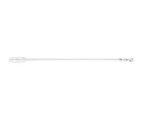Alliage Baguette Blanc D'aluminium de Tirage de Rideaux pour Maison | Léger, Antirouille, Prise Facile, Protège le Tissu, Usage Store et Rideau, Style Moderne