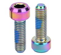 Alliage Cycling Stem Fastener | High - Strength TC4 Material with PVD Coating | Secure - Loose Design for Road Cycling / Mountain Cycling | M5x16 Size, 18g Lightweight Mounting