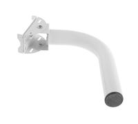 Alliage D’Aluminium Support de Montage D’antenne Blanc Réglable | Rotation 0 à 120°, Fixation Murale, Surface Lisse sans Bavures, pour Yagi et Wifi