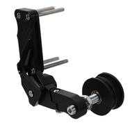Alliage D’aluminium Tendeur de Chaîne de Moto Guidage Stable, Noir | Structure Simple et Légère, pour L’entretien, la Réparation en Atelier Guidage Autour du Pignon Motocycliste