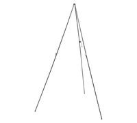 Alliage D'aluminium Chevalet de Peinture Noir Trépied Pliable | Stable et Angle Réglable, Transport Facile et Rangement Compact, pour Présentations Bureau et Atelier