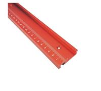 alliage d'aluminium de rail de guidage de type T, Woodworking Aluminum T Slot Miter Track Type 30 45 Multicolor 600mm 800mm 1000mm(45-red-track-60cm)