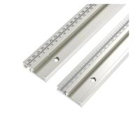alliage d'aluminium de rail de guidage de type T, Woodworking Aluminum T Slot Miter Track Type 30 45 Multicolor 600mm 800mm 1000mm(30-silver-track-80cm)