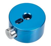 Alliage D'aluminium Écrou Bleu de Cymbale de Batterie | Remplacement Rapide, Démontage Facile, Pièce Portable, pour Batteurs Débutants et Amateurs de Percussion