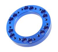 Alliage D'aluminium Entretoise de Moyeu de Volant Bleu | Adaptateur pour Modification Intérieure, Réduit la Tension du Bras, Rehausse la Position de Conduite, Usage