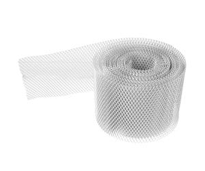 Alliage D'aluminium Grille de Protection de Gouttière Argenté | Grille Anti Feuille pour Gouttière, Protège Gouttières Feuilles et Débris, pour Managers et Bricoleurs