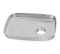 Alliage D'aluminium Hachoir à Viande Électrique Plateau | Argenté, Format 9x6,6x2,1 Pouces, Démontage Rapide, Usage la Cuisine Familiale