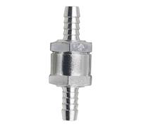 Alliage d'aluminium Inline Non Return Valves Voiture Essence Conduite Une seule voie Vérification de la Livraison Automatique Installation Facile Inline Non Retour