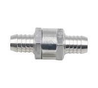 Alliage d'aluminium Inline Non Return Valves Voiture Essence Conduite Une seule voie Vérification de la Livraison Automatique Installation Facile Inline Non Retour