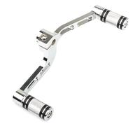 Alliage d'aluminium Leviers Sélecteurs Kit de levier de vitesse pour moto, levier de vitesse, talon, pour Harley Davidson Sportster XL883 XL 1200, commandes intermédiaires Manette Levier de Changement