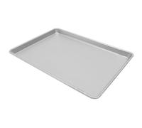 Alliage D'aluminium Plaque de Cuisson Format Compact, Rectangulaire | Surface Lisse Antiadhésive, Bords Lisses et Fond Plat, Transport Facile, pour Gâteaux et Papier Cuisson