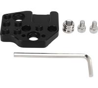 Alliage d'aluminium Plaque de publication rapide avec trou de 1/4 de pouce 3/8 sabot froid pour DJI Ronin S Sc Rs2 RS3 RSC2 Stabilisateur