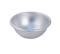 Alliage d'aluminium pour moule pour créer des gâteaux de lune, mochi, gelée et puddings semi-ronds avec un moulage sans effort (6,5 cm)