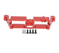 Alliage d'aluminium RC Support de Verrouillage Différentiel Accessoire Forte Durable Taille Précis pour Traxxas Trx4 1/10 RC Crawler (Rouge)