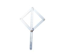 Alliage D'aluminium Règle D'angle Mesure Ajustable Multifonction