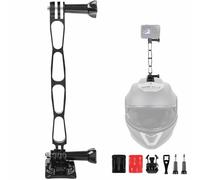Alliage D'Aluminium Support Casque Extension Pour Gopro Bras D`Extension En Alliage D'Aluminium 7 Pack Compatible Avec Gopro Hero 11 10 9 8 7 6 Accessoires D'Extension Montage Casque Moto/Vé[Z2000]
