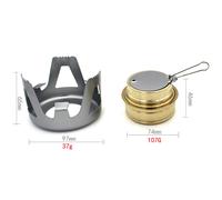 Alliage De Cuivre Portable Mini Ultra-LéGer Esprit BrûLeur Alcool PoêLes En Plein Air Camping RandonnéE PoêLes Four