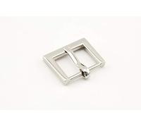 Alliage de zinc Boucle de ceinture en cuir pour ceintures et travaux manuels, Heavy Duty Fermoir pour couture, Art, sacs, vêtements de rechange 3/4 inch / 19mm nickel P78