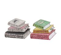 Alliage de Zinc Broche Livre 2 Pièces, en Émail, Présent | Broche Littéraire 3d, Couleurs Émail , Fermoir Sécurisé, pour Bibliothécaires et Campus
