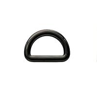 alliage de zinc d'anneaux Anneau en D pour la confection de sacs de sangles avec boucle ceinture créer, Sac à Main, Sac, Sac de remplacement,3/8 inch / 10mm Gunmetal U197