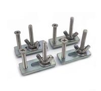 Alliage de zinc pour colliers de serrage en T pour M6 pour le travail du | Compatible avec la série 3018, peut contenir un matériau de 30 mm, facile à installer, prise en main sûre