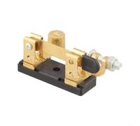 Alliage de zinc pour interrupteur d'arrêt de batterie 12-48 V Finition | Corps en alliage de zinc massif, protection dorée, noyau en cuivre à haute conductivité, pour une construction durable