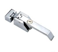 Alliage de zinc pour poignée moulée de précision pour ferme-porte industriel avec joint hermétique conçu pour les congélateurs à froid et les installations de portes multiples (avec clé)