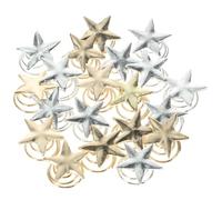 Alliage, Épingle à Cheveux Spirale D’étoile, Lot de 20 | Brille Cristal, Style Chic et Élégant, pour Longues Boucles, Danse, Bal et Mariage