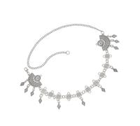 Alliage léger décoration de cheveux pendentif frontal étincelant coiffe pour femmes à la mode accessoire unique tendance femmes postiche