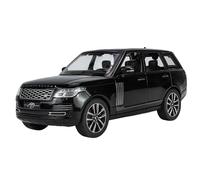 Alliage Moulé Sous Pression Modèle Véhicule Statique À 6 Portes Ouvertes For Land Rover Range Rover 50th Classic SUV Series, Son Et Lumière, À Rétrofriction, Échelle 1:24 Voitures Collection(Black)