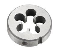 Alliage pour meulage fin à matrice ronde, 1 matrice de découpe de filetage externe en acier allié, plusieurs tailles UNC, main droite(1x8)