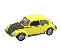 Alliage pour Volkswagen VW 1303 Mini Cut Beetle Modèle 1 43 1973 Jaune Noir Collection De Voitures Voiture Miniature De Collection