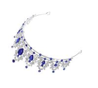 Alliage Tiare de Mariée Couronne Baroque et Cristaux | Éclat Diamant, Finition Colorfast, pour Mariage et Bal de Promo, Style Élégant pour Sœurs et Famille