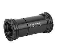 Alliage Vélo BB86 Intégré Filetage Vis Dans De Verrouillage 4 Roulements Bas De Support Vélo Accessoire Noir Rouge 108g 1PCS POUR FS ROTOR φ30 30 (BB86 * 30 Black 4 Porcelaine)