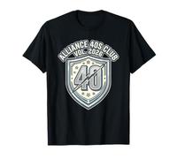 Alliance 40s Club Vol. 2026 Fabuleux Moyen Âge Plus de 40 Ans T-Shirt