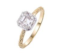 Alliance Mariage Femme Bague Femme 18 Carats Moissanite Motif Vintage Taille Mère pour Mesdames Cocktail Bijoux
