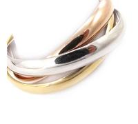 Alliance Plaqué Or - LES TRESORS DE LILY - Trio - Doré - Femme 52