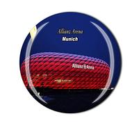 Allianz Arena Munich Bavière Aimant de réfrigérateur souvenir souvenir souvenir de l'Allemagne