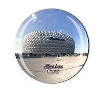 Allianz Arena Munich Bavière Aimant de réfrigérateur souvenir souvenir souvenir de l'Allemagne