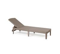Keter Allibert Chaise longue de plage pour le jardin