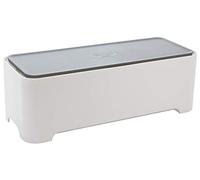 Allibert CURVER, E-box rectangulaire, Blanc/Gris, 37 x 15 x 12 cm