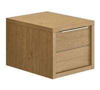 Allibert - Meuble bas design bois SORENTO - L. 40 x H. 33 - Marron - Sorento Marron G