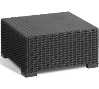 Allibert Table de jardin California gris graphite